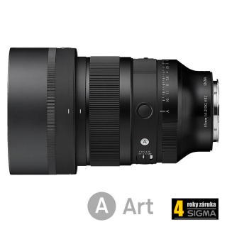 Sigma 85mm f/1.2 DG Art Sony E (Z�ruka 4 roky)