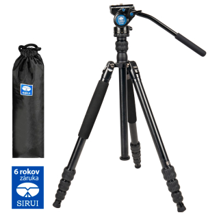 Sirui Traveler VA videostatv s hlavou VA-5  (Zruka 6 rokov)