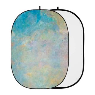 Skladacie pozadie 1,5 x 2m Sky Blue