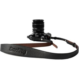 SmallRig 5208 Universal Leather Shoulder Strap black