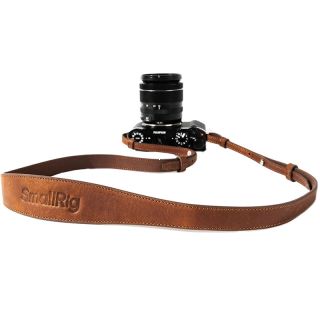 SmallRig 5209 Universal Leather Camera Shoulder Strap Brown