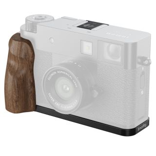 SmallRig 5224 L-Shaped Grip with Wooden Handle Fuji X-Half Black