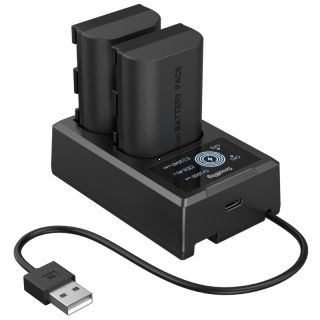 SmallRig 5409 Camera Battery and Charger Kit for Canon LP-E6P