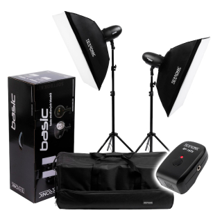 Terronic Basic kit 2x 150Ws + r�diov� odpalova�