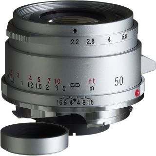 Voigtlnder COLOR-SKOPAR 50mm F2.2 VM Silver