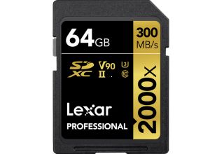 Lexar Pro 2000X SDXC U3 UHS-II (V90) R300/W260 64GB