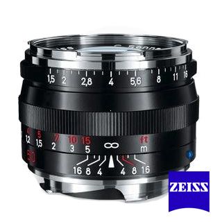 Zeiss C Sonnar T* 50 mm f/1,5 ZM ierny (3 roky zruka)