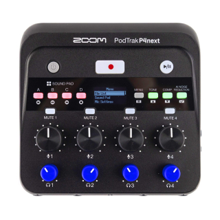 Zoom PodTrak P4next ( Multitrack podcast rekordr )