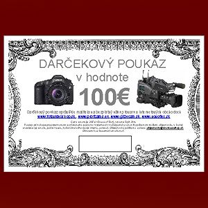 Darekov poukaz v hodnote 100.-Eur