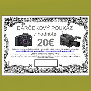 Darekov poukaz v hodnote 20.-Eur