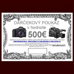 Darekov poukaz v hodnote 500.-Eur