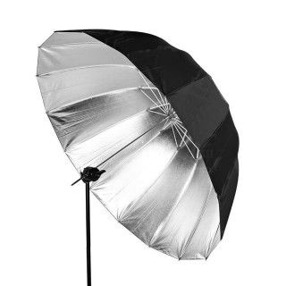 PHOTON EUROPE DEEP BIG UMBRELLA 135 cm Strieborn