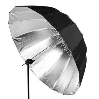 PHOTON EUROPE DEEP BIG UMBRELLA 170 cm Strieborn