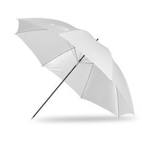 Foto dáždnik biely transparentný 110 cm