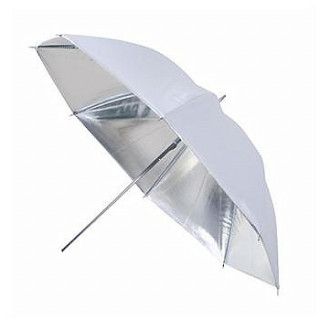Foto dáždnik strieborný 70 cm
