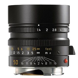 LEICA Summilux-M 50mm f/1.4 ASPH ierny