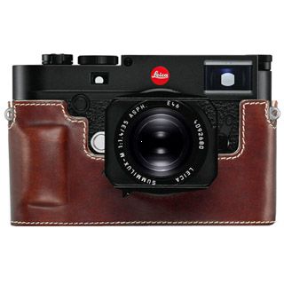 Leica M10 Protector leather, vintage braun