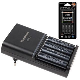 Sanyo/Panasonic ENELOOP rchlonabjaka (BQ-CC55) + 4x AA Eneloop Pro 2500 mAh