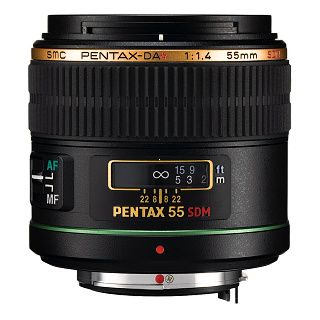 Pentax 55 mm f/1,4 DA SDM smc
