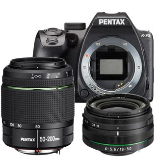 Pentax K-70 + DAL 18-50mm DC WR RE + DAL 50-200mm WR -CASHBACK 100