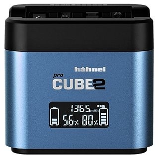 Hhnel proCUBE2 Panasonic dulna profi nabjaka Li-ion batri DMW-BLC12 / BLF19 / BLJ31 / BLK22 a AA batrie