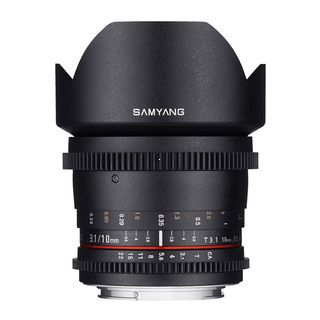 Samyang 10mm T/3.1 VDSLR ED AS NCS CS II pre Nikon F