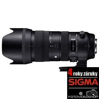 Sigma 70-200mm f / 2,8 DG OS HSM Sport Canon + 4 roky zÃ¡ruka!