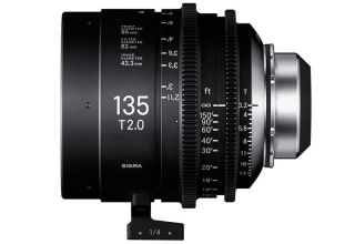 SIGMA CINE 135mm T2 FF F/AP2 METRIC iTechnology pre Arri PL