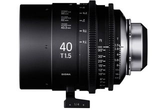 SIGMA CINE 40mm T1.5 FF F/AP2 METRIC iTechnology pre Arri PL