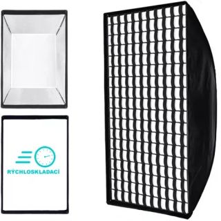 K-80 x 120 rchloskladac prenosn softbox s votinou (Bowens)