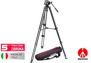 Manfrotto MVK500AM HDV NEW Set videostatv do 5kg + transportn puzdro