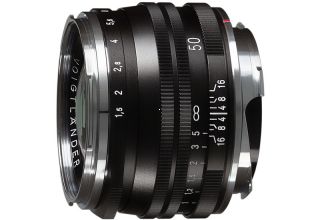 Voigtlander Nokton 50mm f/1.5 Aspherical II MC black