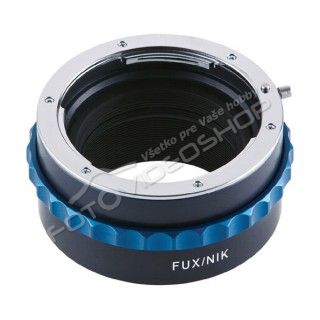 NOVOFLEX Adaptér FUX/ NIK pre objektivy Nikon na  Fuji X