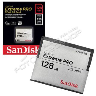 SanDisk Extreme Pro CFAST 2.0 128 GB 525 MB/s VPG130