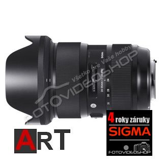 SIGMA 24-35mm F2 DG HSM ART Canon + 4 ROKY ZÁRUKA !