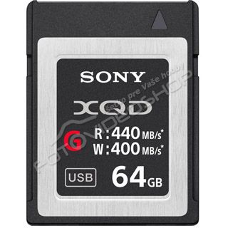 Sony XQD G 64GB pamäťová karta 440 /400 mb/s
