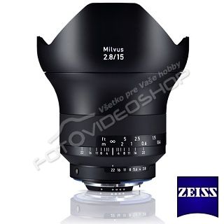 Zeiss Milvus 15mm f/2.8 ZF.2 pre Nikon